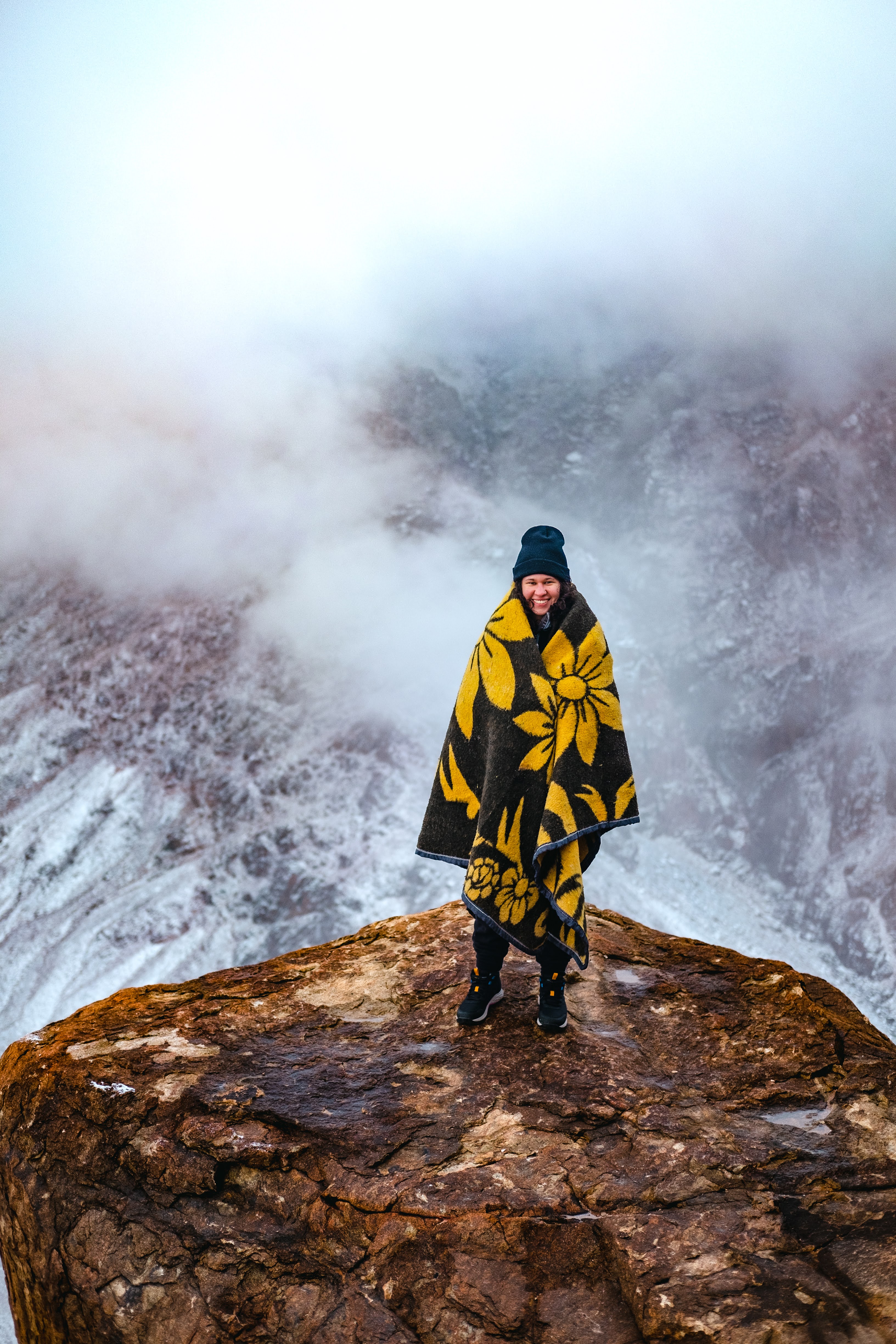Emma on mountain